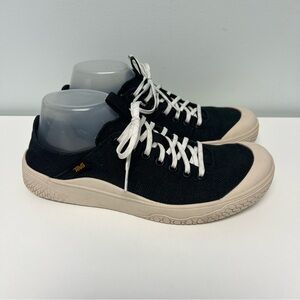 Teva Terra Canyon Black Sneakers Lace Up Shoes Spider Rubber Mens 8.5 Womens 10